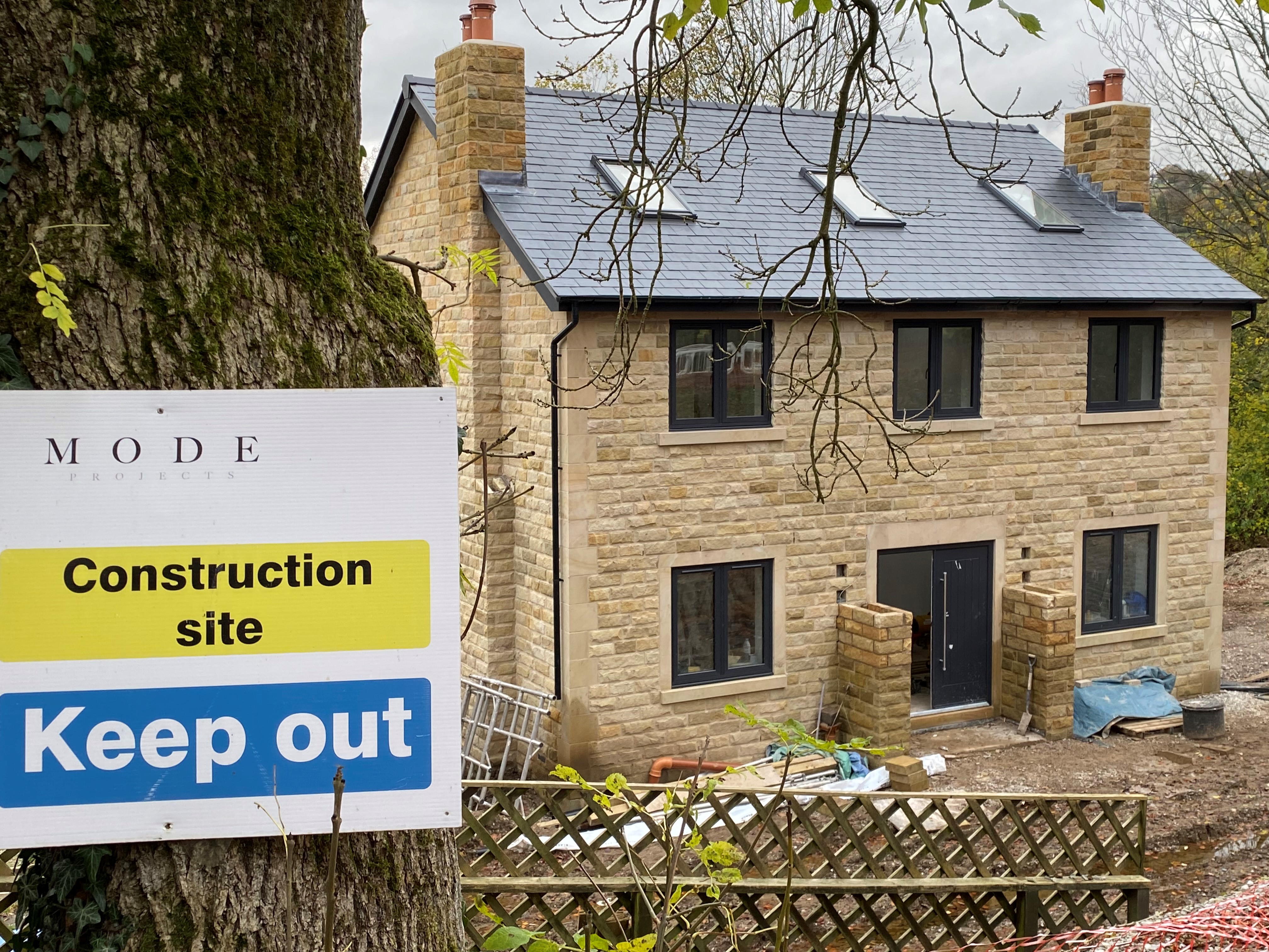 Cheshire new build nears completion
